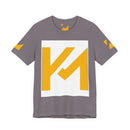Camiseta gráfica unissex estilosa, camiseta minimalista, uso casual, camiseta do dia a dia, presente para amigos, moda verão