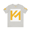 Camiseta gráfica unissex estilosa, camiseta minimalista, uso casual, camiseta do dia a dia, presente para amigos, moda verão