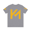 Camiseta gráfica unissex estilosa, camiseta minimalista, uso casual, camiseta do dia a dia, presente para amigos, moda verão