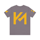 Camiseta gráfica unissex estilosa, camiseta minimalista, uso casual, camiseta do dia a dia, presente para amigos, moda verão