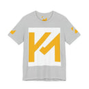 Camiseta gráfica unissex estilosa, camiseta minimalista, uso casual, camiseta do dia a dia, presente para amigos, moda verão