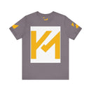 Camiseta gráfica unissex estilosa, camiseta minimalista, uso casual, camiseta do dia a dia, presente para amigos, moda verão
