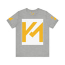 Camiseta gráfica unissex estilosa, camiseta minimalista, uso casual, camiseta do dia a dia, presente para amigos, moda verão