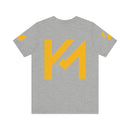Camiseta gráfica unissex estilosa, camiseta minimalista, uso casual, camiseta do dia a dia, presente para amigos, moda verão
