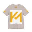 Camiseta gráfica unissex estilosa, camiseta minimalista, uso casual, camiseta do dia a dia, presente para amigos, moda verão