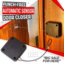 Fechador de porta automático de tensão com sensor anti-impacto