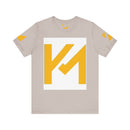 Camiseta gráfica unissex estilosa, camiseta minimalista, uso casual, camiseta do dia a dia, presente para amigos, moda verão