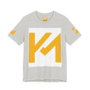 Camiseta gráfica unissex estilosa, camiseta minimalista, uso casual, camiseta do dia a dia, presente para amigos, moda verão